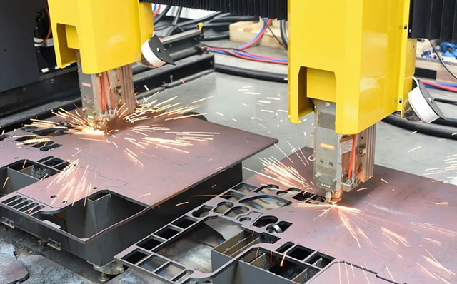 太阳城官网双头龙门激光切割机