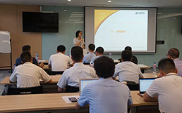 太阳城官网气焊海内销售部年中培训顺遂举行